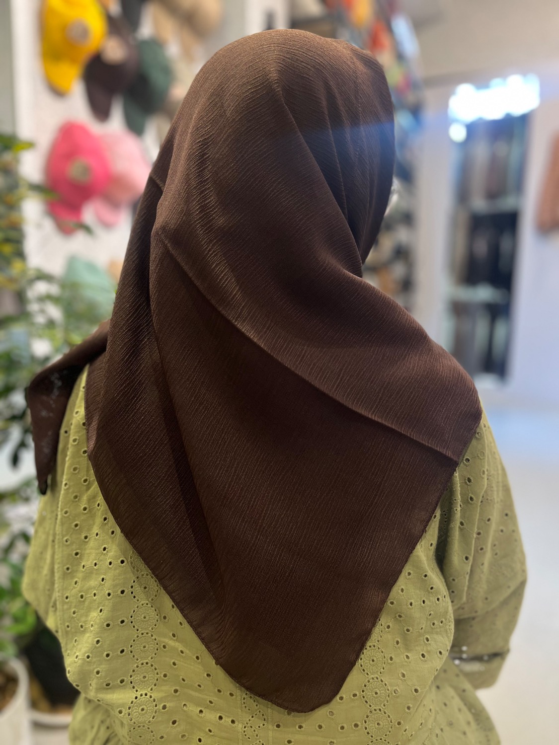 روسری نخی درختی قواره 100 | دارای رنگبندی
