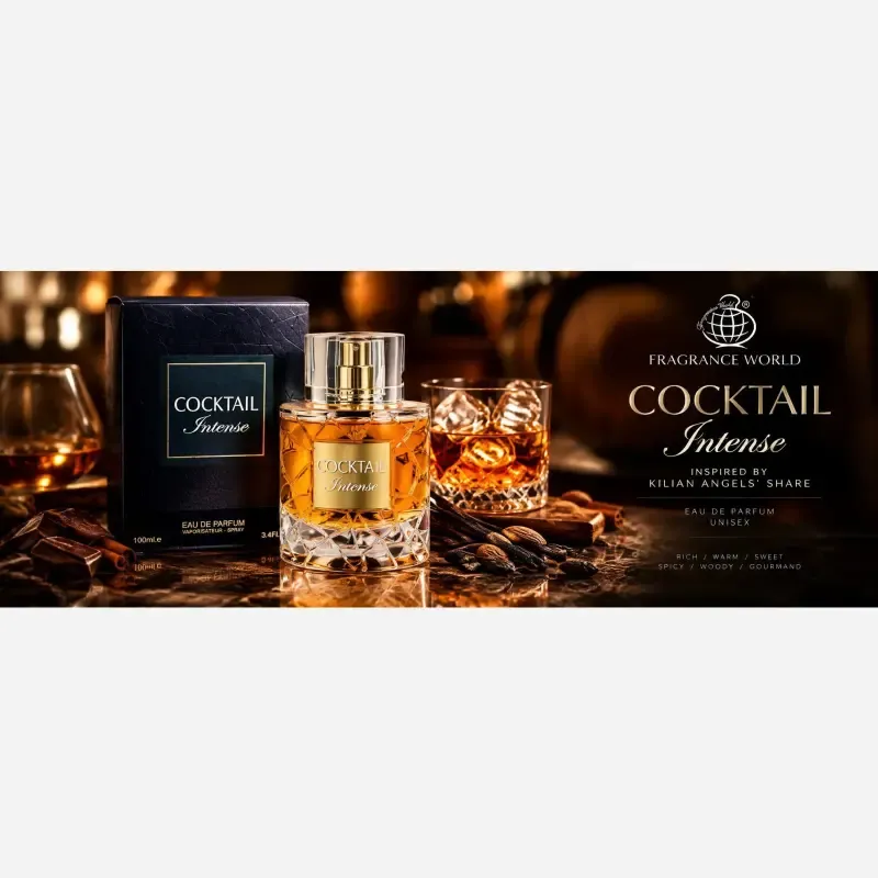 عطر ادکلن کوکتل اینتنس فرگرنس ورد حجم 100 میلی لیتر