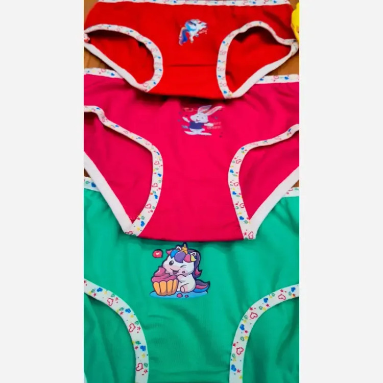 شورت بچگانه دخترانه نخ پنبه نرم و لطیف مناسب استفاده روزانه سایز S L XL