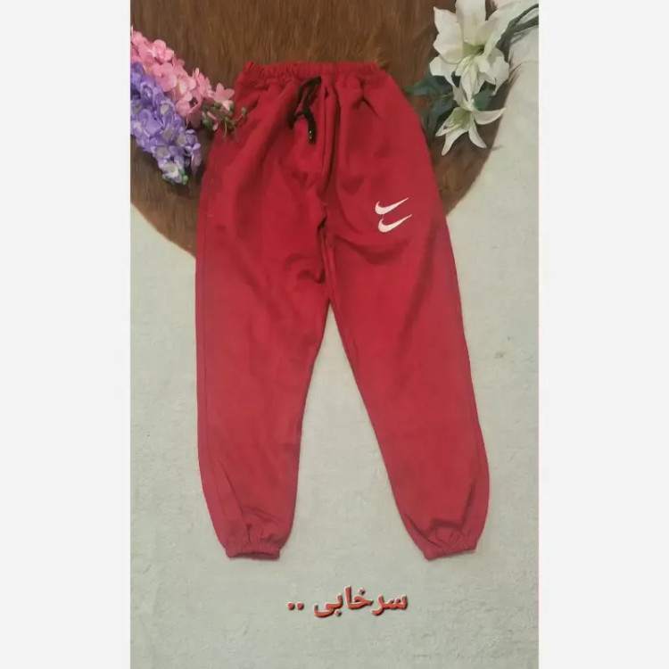 شلوار اسلش سوییت هانا جنس سوییت مخملی کشی سایز 36 تا 50