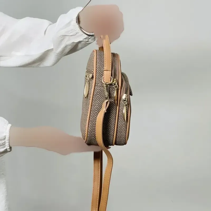 کیف ایستاده زنانه جنس شرانگ بند دستی و دوشی قابل تنظیم
