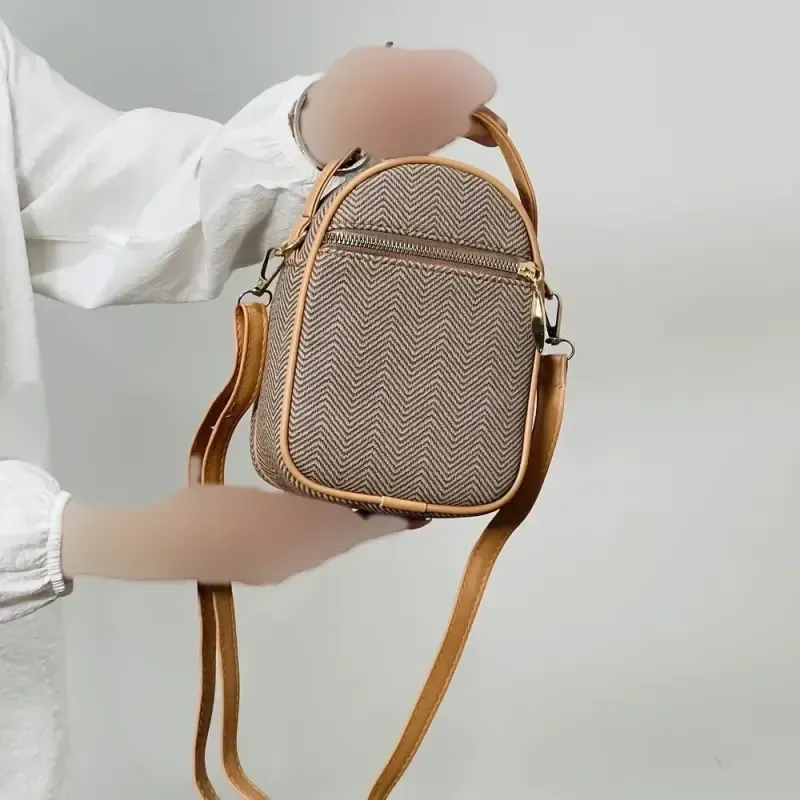 کیف ایستاده زنانه جنس شرانگ بند دستی و دوشی قابل تنظیم