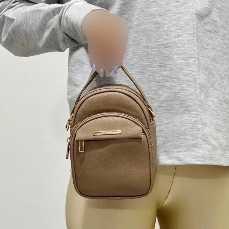 کیف ایستاده زنانه جنس شرانگ بند دستی و دوشی قابل تنظیم